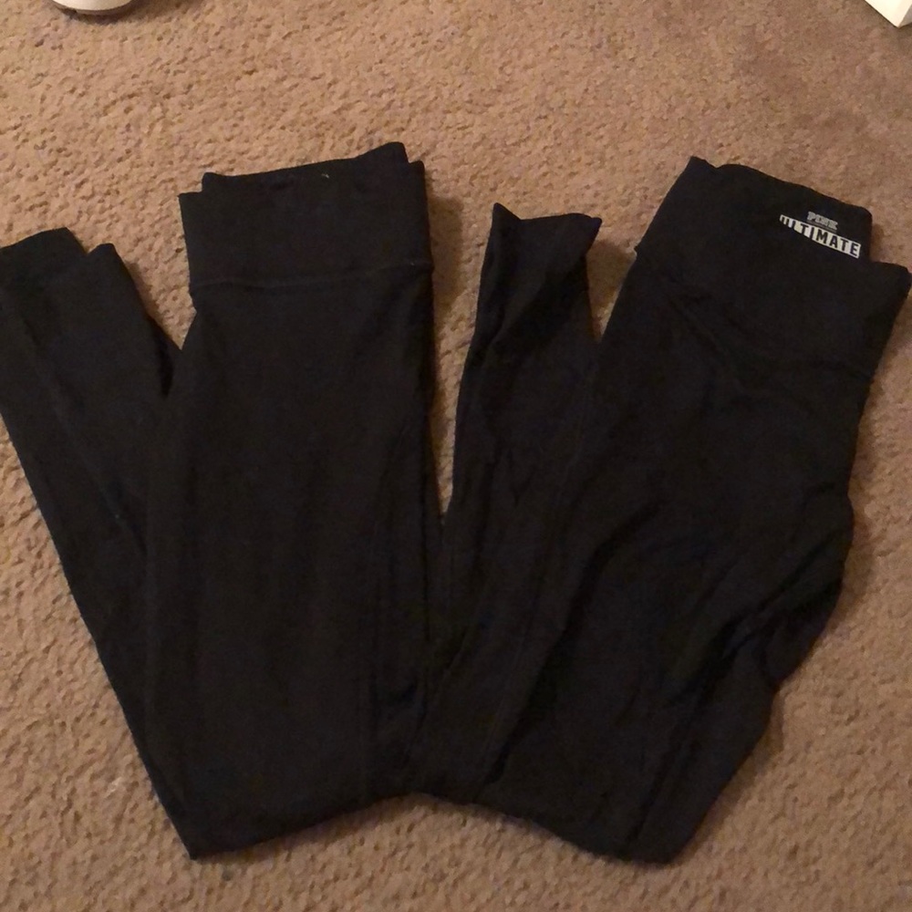 VS PINK YOGA LEGGINGS